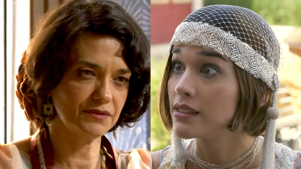 Teresa (à esquerda) e Virgínia (à direita) em A Nobreza do Amor.