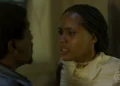 Alika (Duda Santos) e Tonho (Ronald Sotto) em A Nobreza do Amor (Foto: Reprodução/TV Globo)