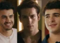 Fernando (Pedro Alves), Felipe (Pietro Antonelli) e Mau Mau (João Victor Gonçalves) em Quem Ama Cuida (Foto: Reprodução/TV Globo)