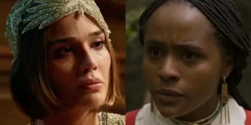 Virgínia e Alika em A Nobreza do Amor. (Foto: reprodução/Globo)